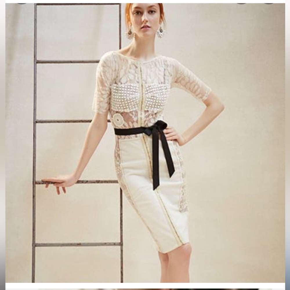 Beguile by Byron Lars dress-2 petite